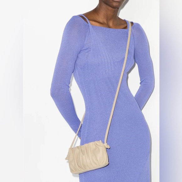 Elleme mini vague bag sesame tan cream beige like new revolve neutral bride nude - Picture 3 of 6